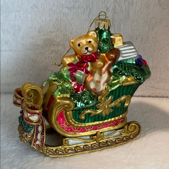 Fitz and Floyd Vintage Santa Sleigh - Picture 5 of 5